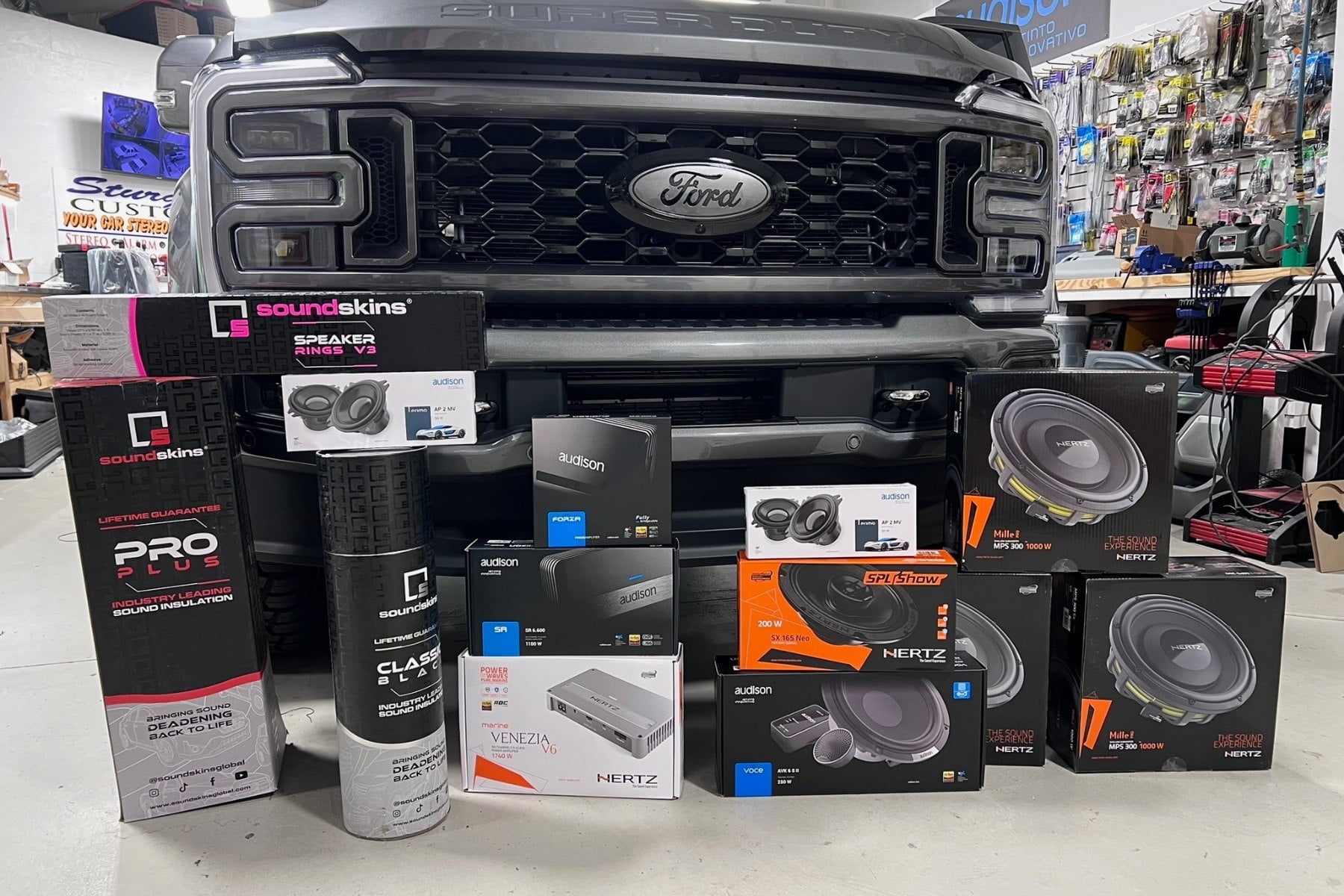 Card authorized brands at Sturgess Customs