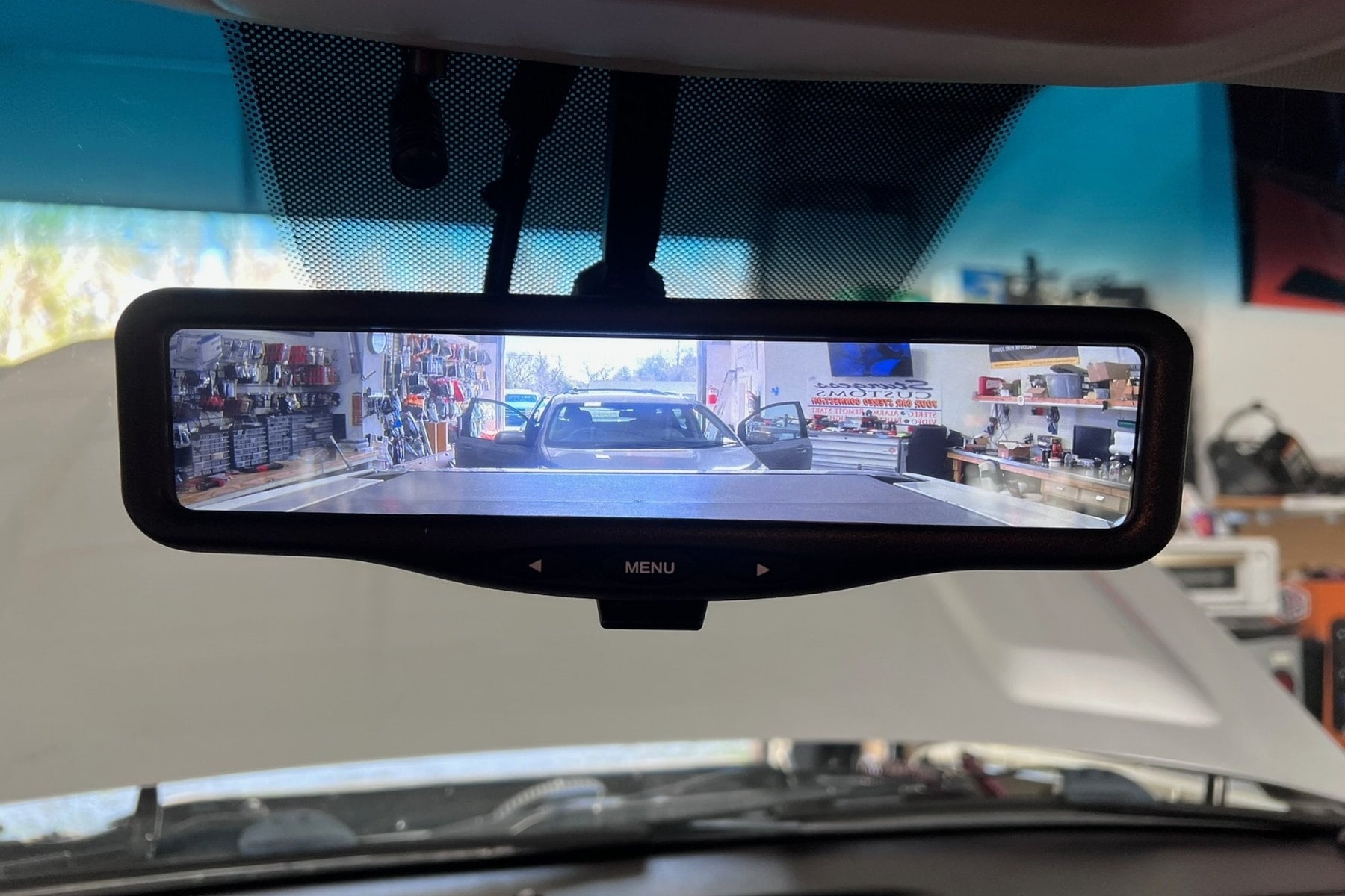 Backup camera or safety install by Sturgess Customs