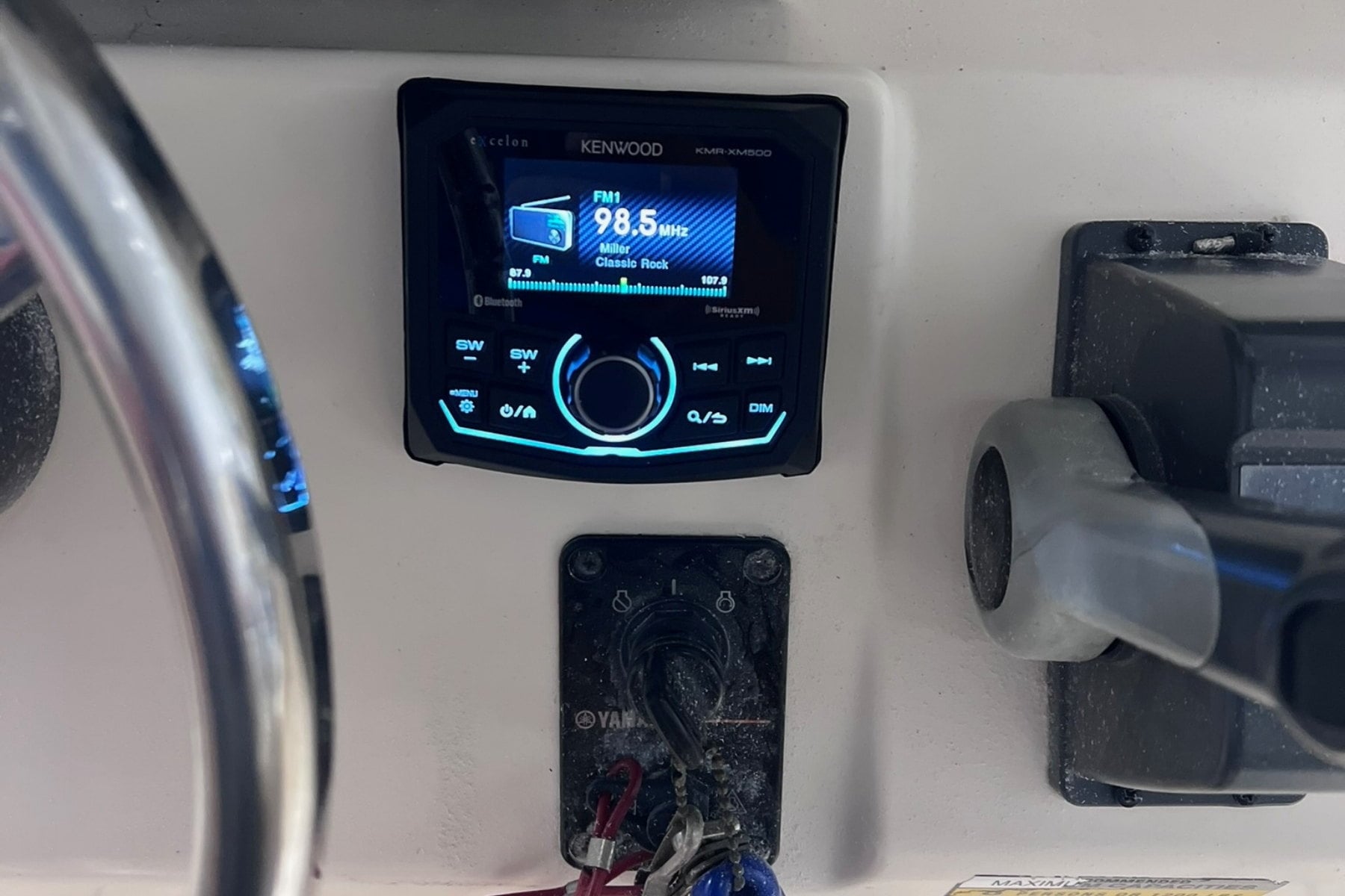 Boat audio install by Sturgess Customs
