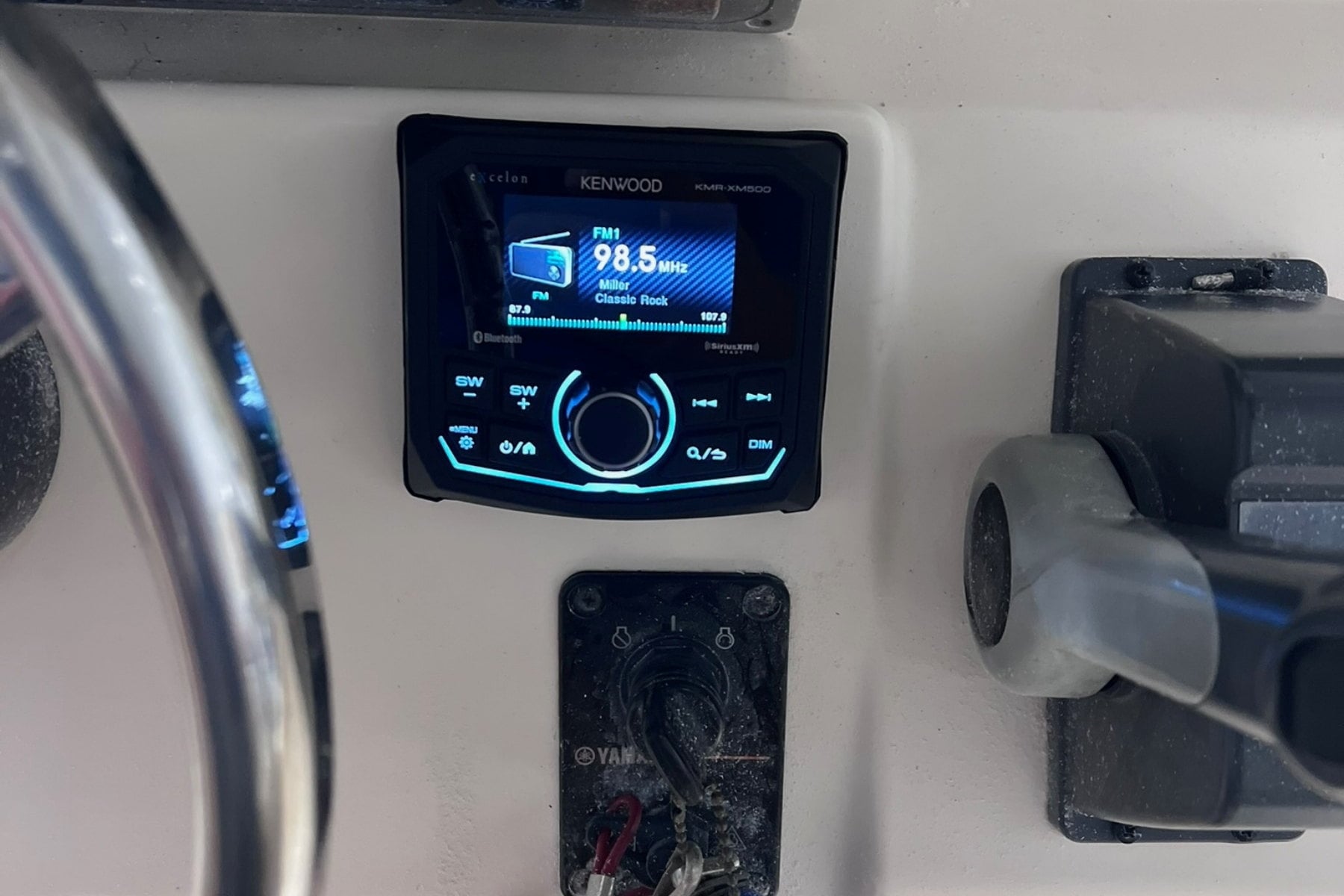 Tower speakers or helm system by Sturgess Customs
