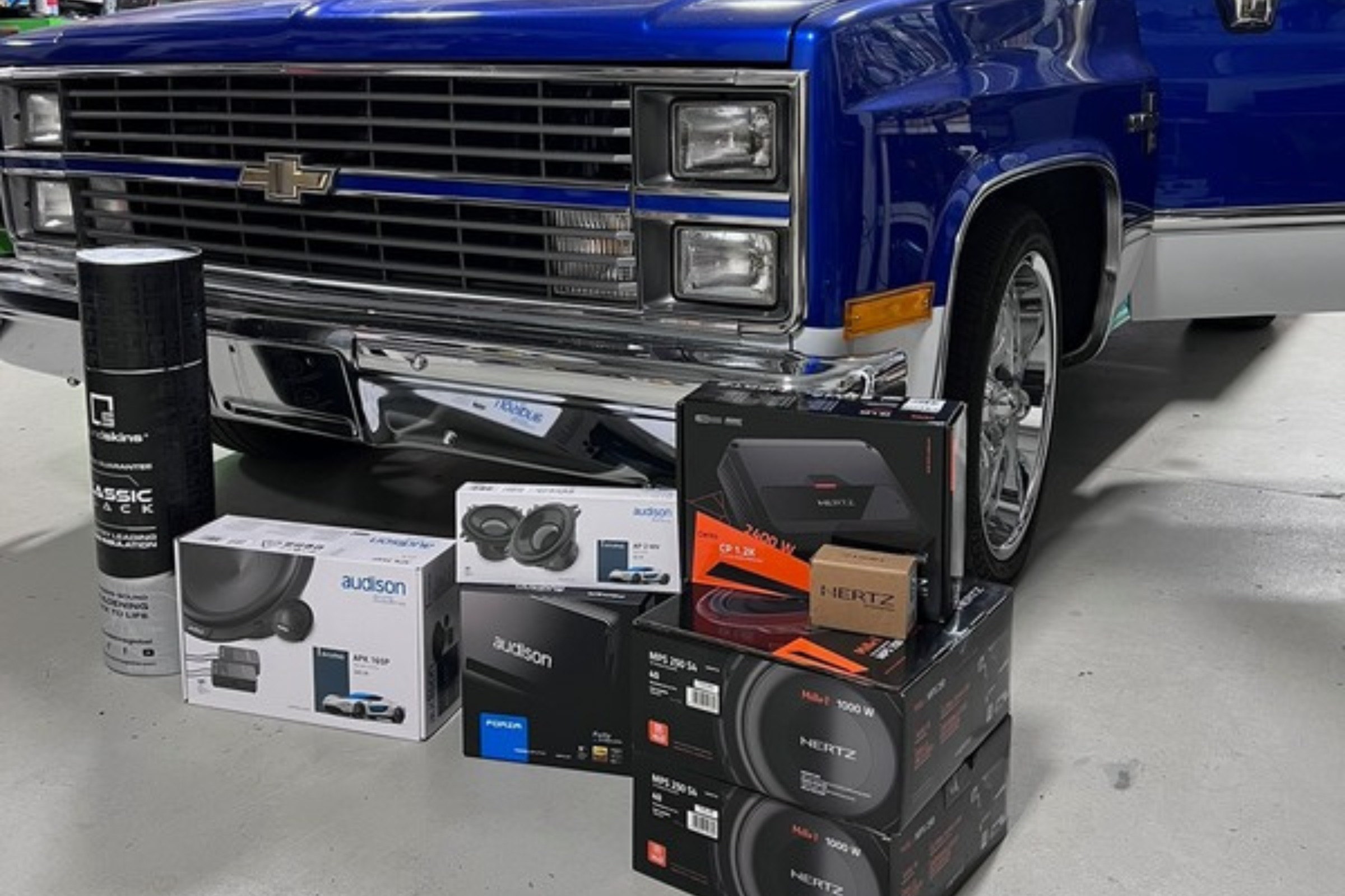 Columbia customer car install — installed by Sturgess Customs