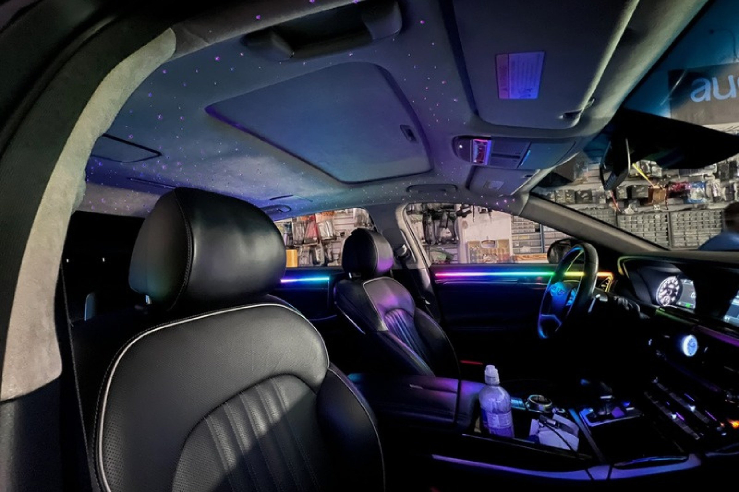 Columbia customer lighting or tint work — installed by Sturgess Customs