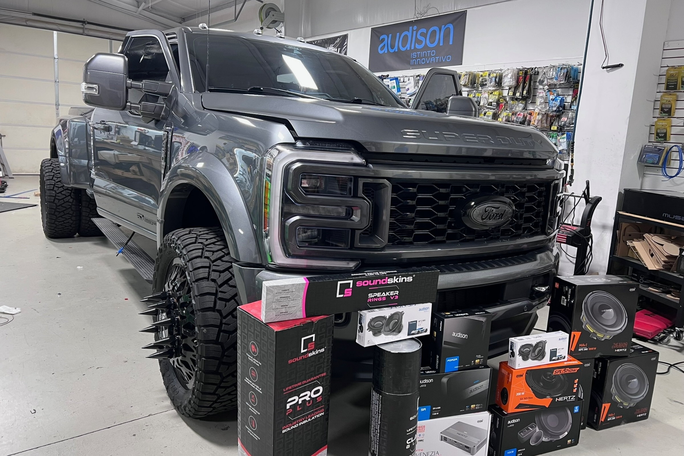 Columbia customer recreational vehicle build — installed by Sturgess Customs