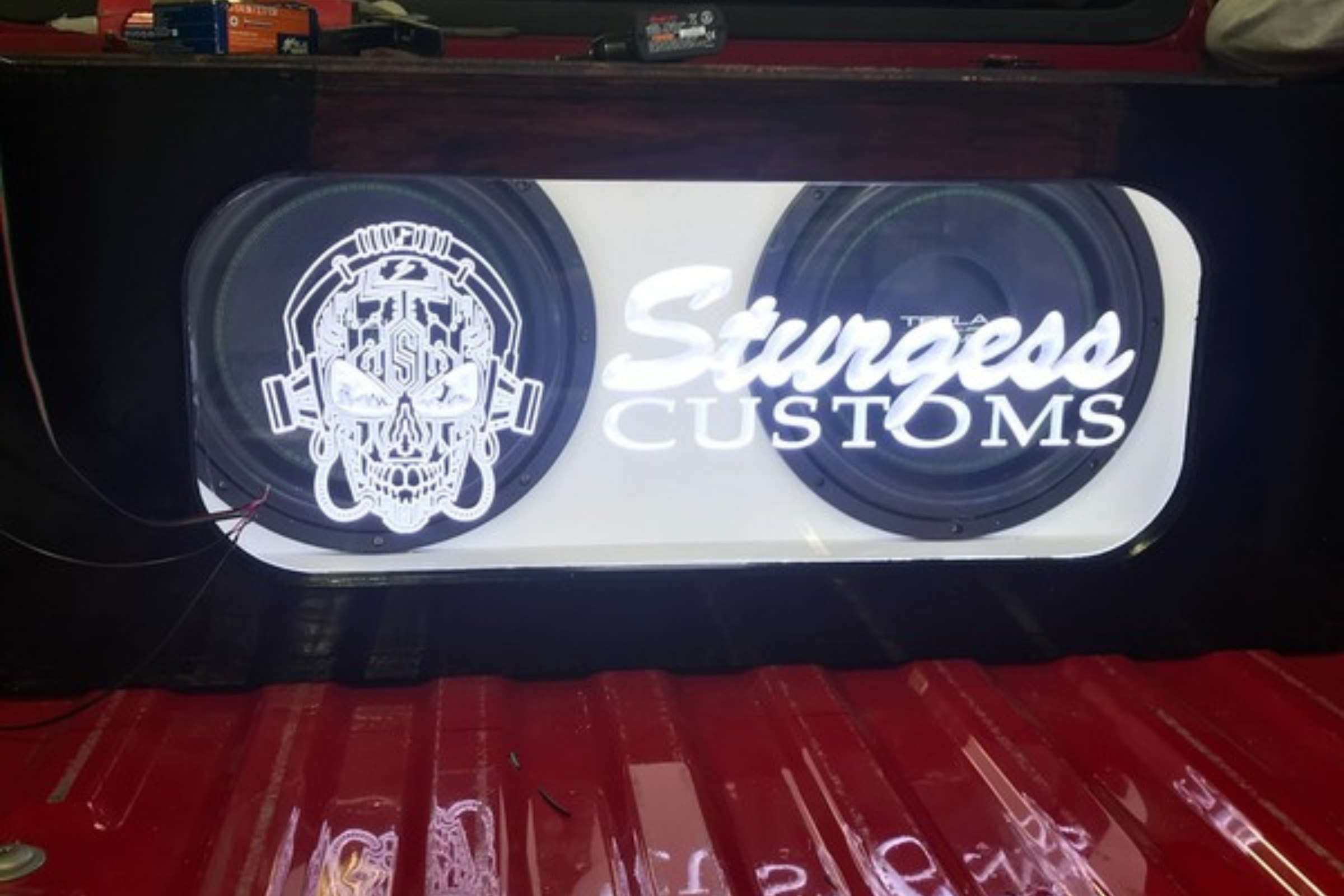 Columbia customer truck or SUV build — installed by Sturgess Customs