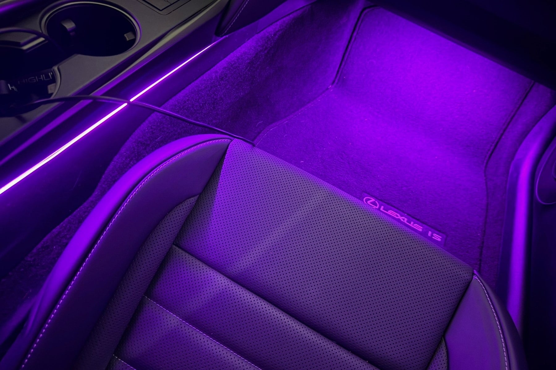 Card custom vehicle lighting at Sturgess Customs