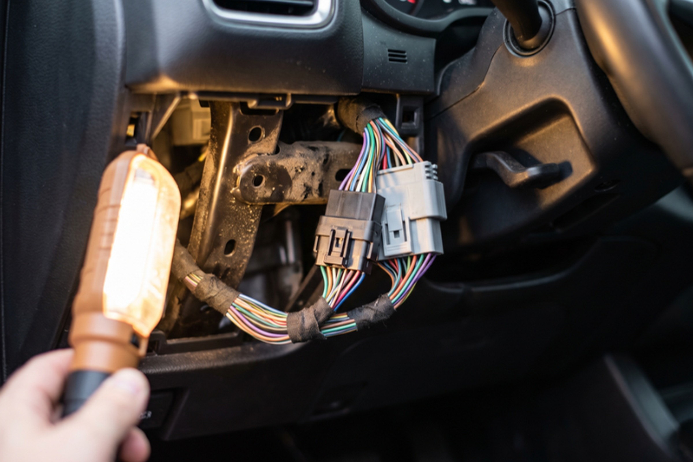 Clean factory-correct dashboard, diagnostic quality — installed by Sturgess Customs