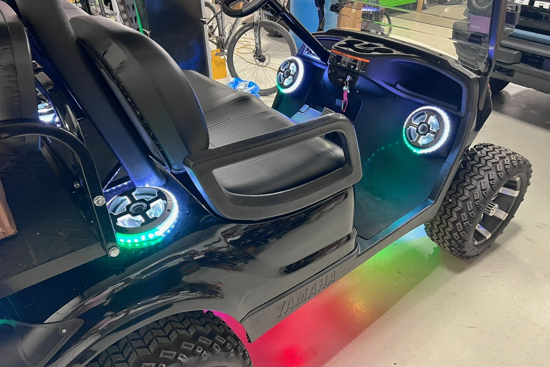 Golf cart audio installation SC hero &mdash; installed by Sturgess Customs