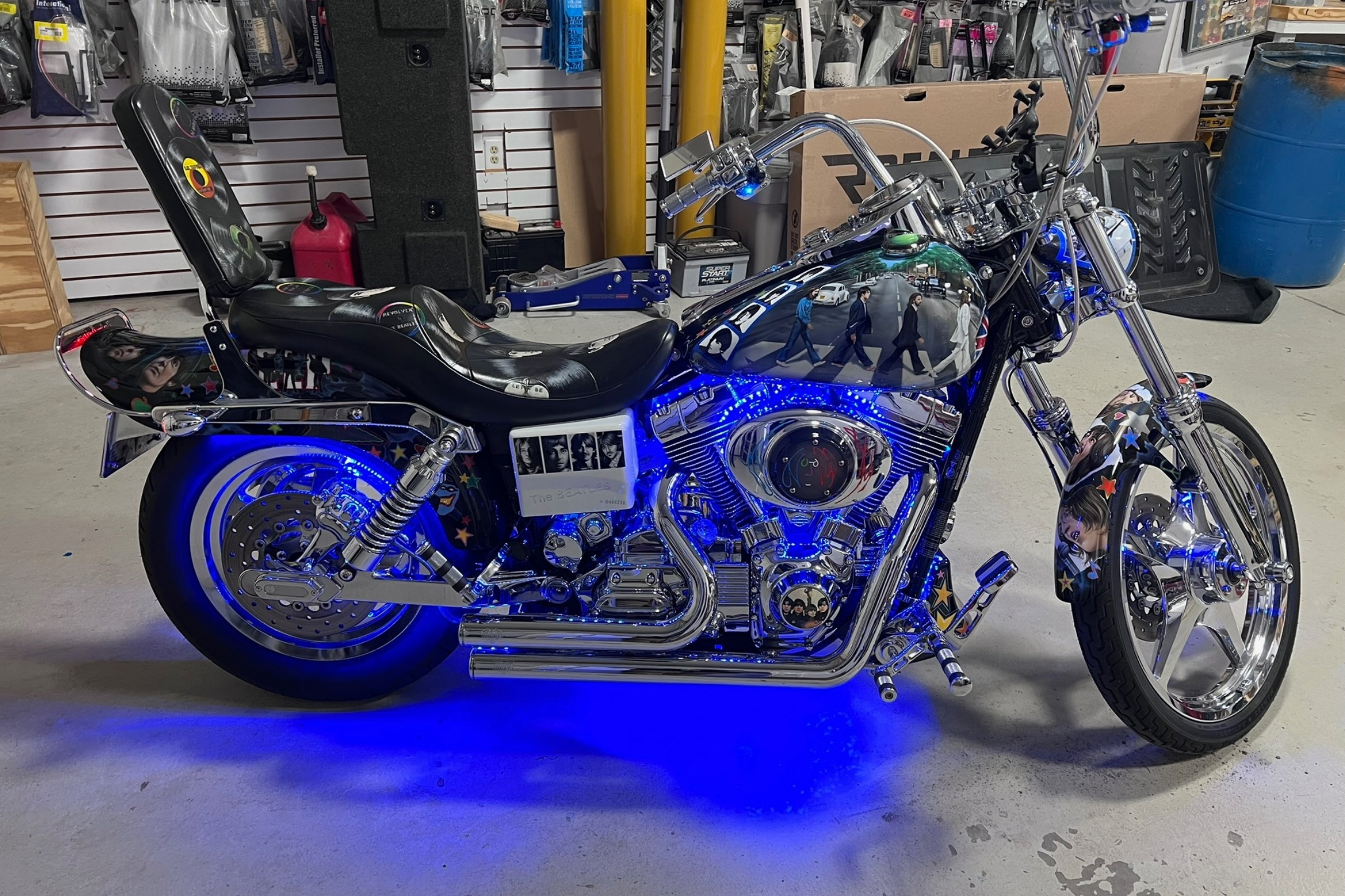 Lighting install on Harley/RV/UTV/truck — installed by Sturgess Customs